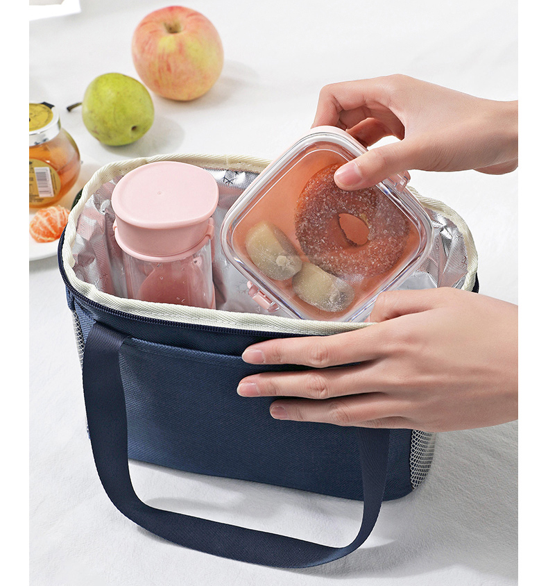 Nylon Water Proof Lunch Boxes Bags