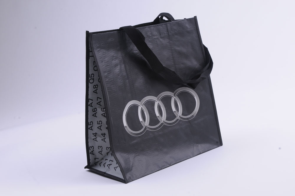 Audi Vehicle 4S Shop Branding Promotion Woven PP Carrier