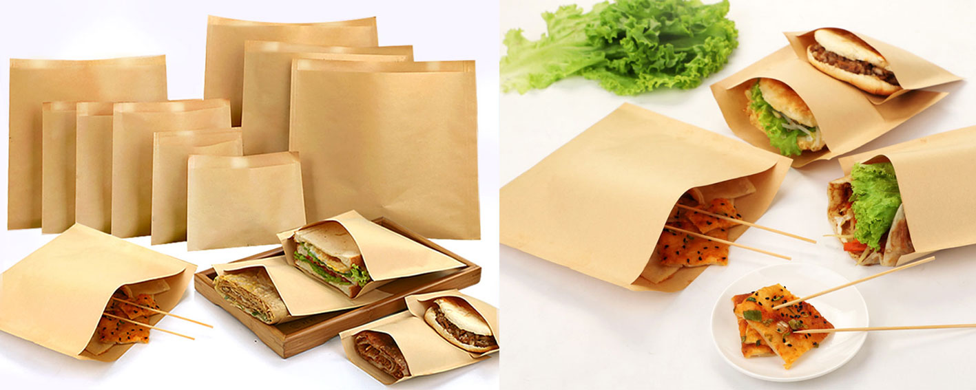 Open End Kraft paper bag